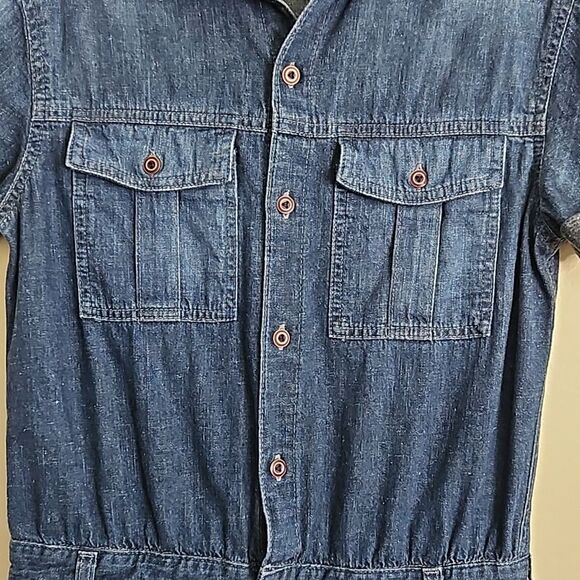 AG Adriano Goldschmeid “The Rhoda” Utility Romper XS Jean Short sleeve - Picture 9 of 16